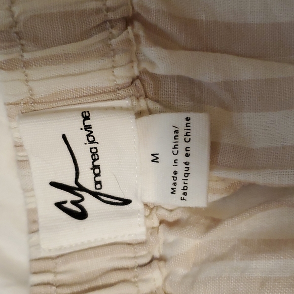 NWOT Wide-leg Linen Pants - Picture 4 of 9